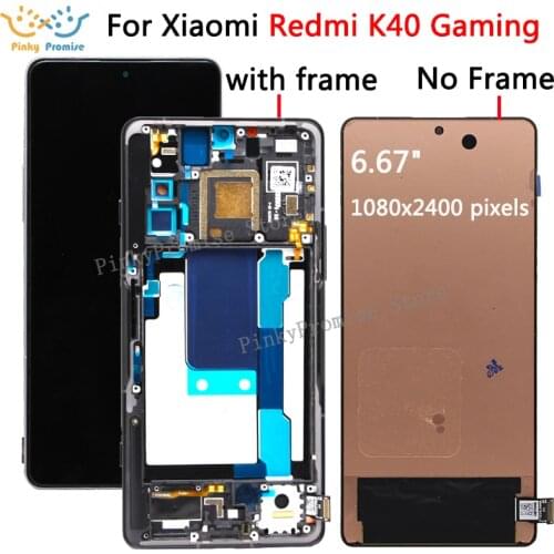 Original for Xiaomi Redmi K40 Gaming LCD Display with touch panel screen digitizer Assembly for redmi k40 Game Edition Display