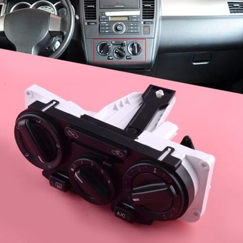 A/C Heater Panel Control Switch Car Fit For Tiida Sylphy Livina NV200 Geniss 27510-ED50A