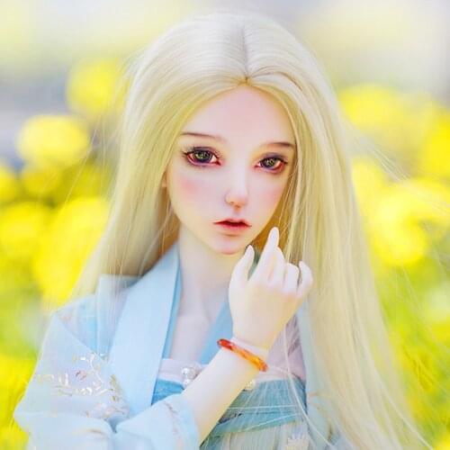 1/3 1/4 1/6 1/8 Bjd Wig High Temperature Long Fashion Fiber Hair MSD SD Yosd Wig