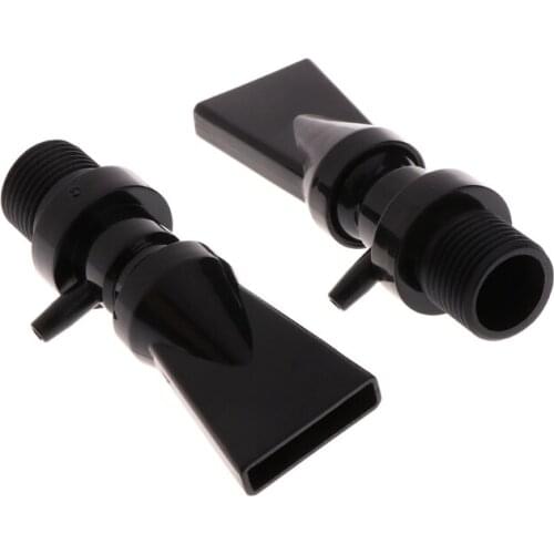 69HC Aquarium Plastic Pump Duckbill Nozzle Water Outlet Return Pipe Plumbing Fitting