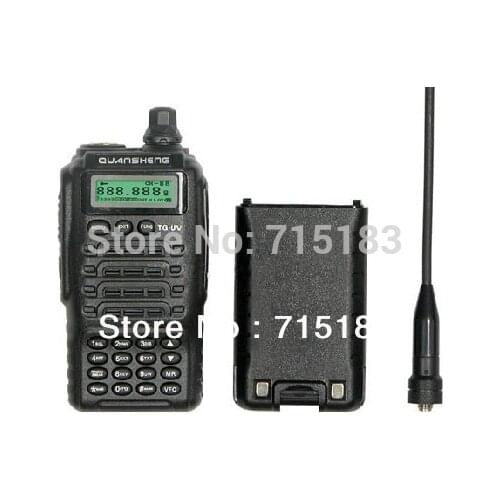 QuanSheng TG-UV2 Military Level Dual Band Dual Standby Dual Display TGUV2 Portable Two Way Radio for security,hotel,ham