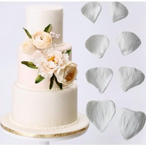 Buttercup & Peony Petals Silicone Mold Fondant Cake Decorating Tool Mold Sugarcraft Chocolate Baking Tool For Cake Gumpaste Form