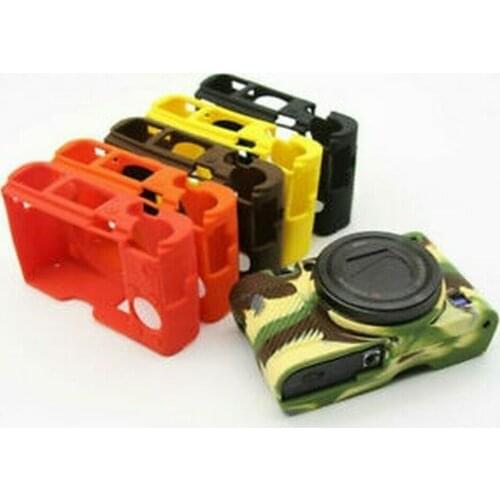 Silicone Rubber Skin case Camera Cover Protector Bag For Sony RX100 Mark III IV V VI