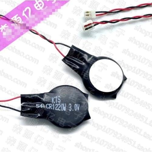 10PCS Button battery Universal battery CR1220W CR1220 with line 3.0V