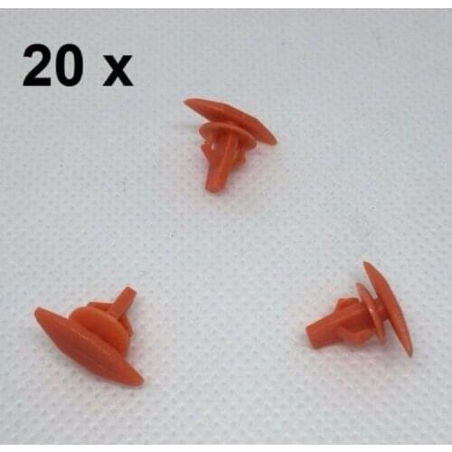 For Honda&Civic Rubber Seal Profile Door and Boot Seal Clips Weatherstrip Clips