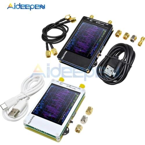 Digital NanoVNA 50KHz-900MHz Vector Network Analyser Antenna Analyser Shortwave MF HF VHF UHF Antenna Analyzer Standing Wave