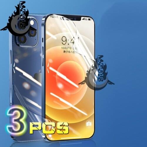Explosion Proof HD Hydrogel Soft Film Screen For iPhone 6 6S 7 8 Plus X XS XR 11 12 MINI Pro Max Full Cover Protector Not Glass