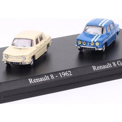 1/87 Tiny Scales Universal Hobbies Renault 8 1962 Renault 8 Gordini 1966 Diecasts & Vehicle Car Model Toys Miniatures Collection