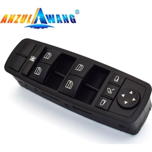 ANZULWANG Master Power Window Switch 2518300290 A2518300290 A 251 830 02 90 For Mercedes W164 GL320 GL350 GL450 ML320 ML350