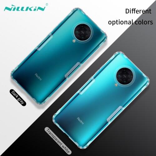 Nillkin for Xiaomi Poco X3 NFC Case Nature TPU Soft Touch Silicone Ultra-Thin Protect Phone Shell for Xiaomi Poco F2 Pro Cover