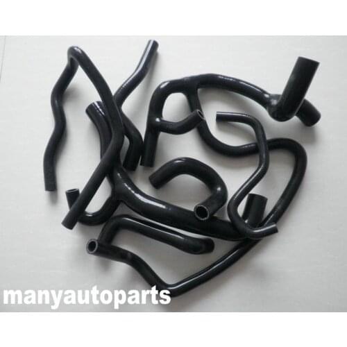 BLack silicone radiator hose Renault Clio MK1 16s/Williams 1.8/2.0 16V-1998,NEW