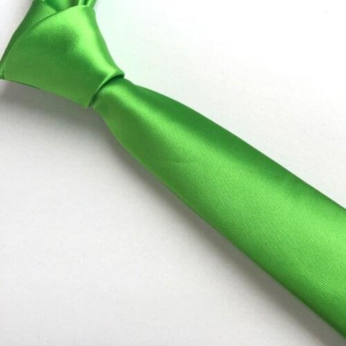 Green Color Mens Tie High Quality Jacquard Woven Necktie