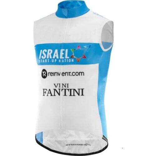 2020 Israel Start Up Nation Team Summer Sleeveless Cycling Vest Mtb Clothing Bicycle Maillot Ciclismo Bike Clothes