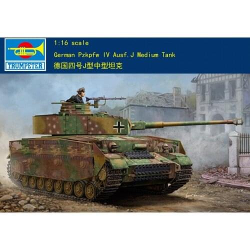Trumpeter 1/16 00921 Pz.Kpfw.IV Ausf.J German Medium Tank model kit