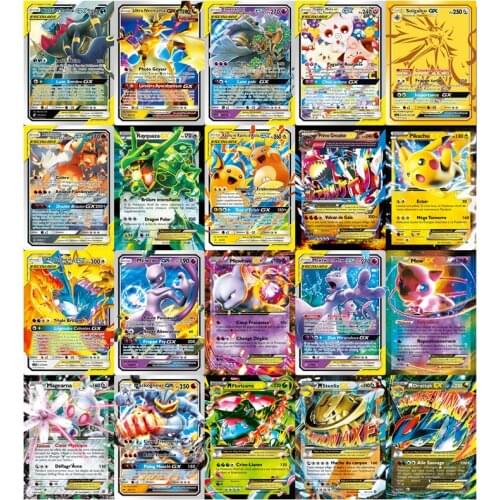 New French Version Language Pokemon Card Shining TAKARA TOMY Cards Game EX MEGA VMAX GX V Battle Carte Trading Children Toy