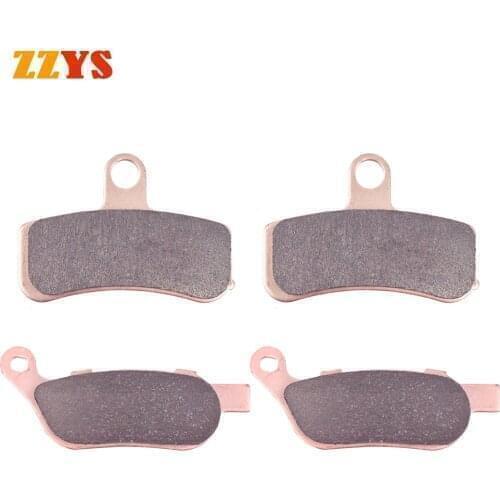 Front Rear Brake Pads Set For HARLEY DAVIDSON Softail Slim FLHRC 1690 Road King FXDL 1584 Dyna Low Rider FXDWG 1584 Wide Glide