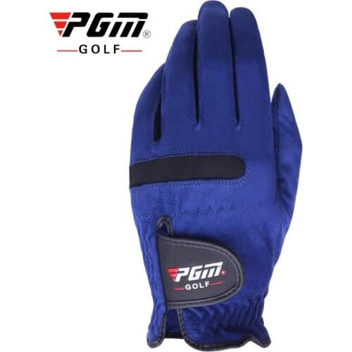 PGM 1PCS Sweat Absorbent Microfiber Cloth Gloves Right/Left Hand Golf Gloves Breathable Comfortable Gloves Golf Accessory D0010