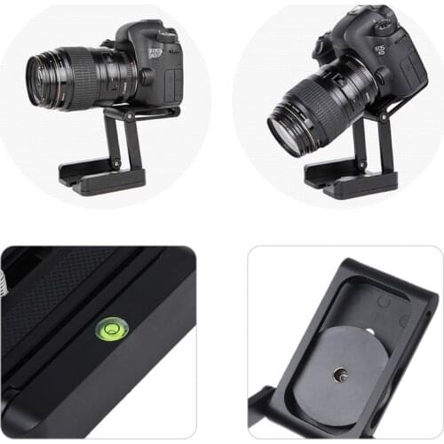 Portable Z-Type Camera Folding Tripod Pan Tilt Ball Head Desktop Stand Holder