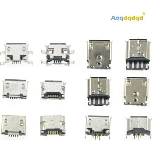 Micro-USB Connector 240 Pcs/Box 24 Models Socket Jack Micro-USB Connectors