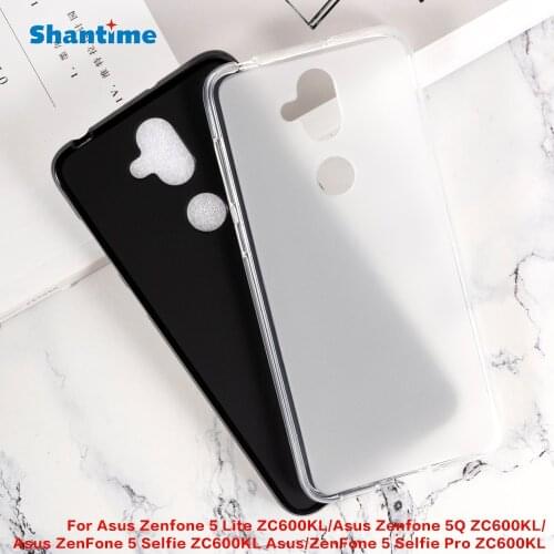 For Asus Zenfone 5 Lite ZC600KL 5Q ZC600KL 5 Selfie Pro ZC600KL Gel Pudding Silicone Phone Protective Back Shell Soft TPU Case