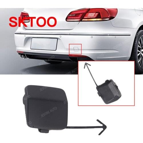 SKTOO for VW CC 2009 2010 2011 2012 Rear bar Trailer cover Rear bumper traction cover trailer hook cover 3C8807441