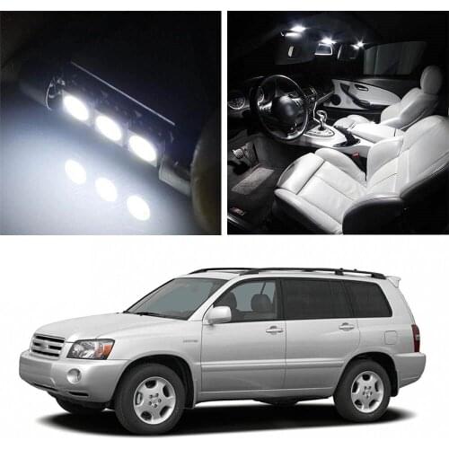 Canbus LED Lamp Interior Map Dome Trunk Plate Light Bulbs For Toyota Highlander 2001-2007