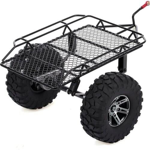 Trailer Car Hopper Trail for 1/10 Traxxas HSP Redcat RC4WD Tamiya Axial SCX10 D90 HPI RC Crawler Car DIY
