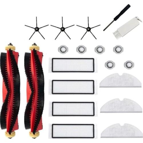 Mop Cloths Rags Wheel Roller Main Brush Hepa Filter for xiaomi Roborock S5 MaxS6 Pure S6 Maxv S4 S5 S50 Spare Parts