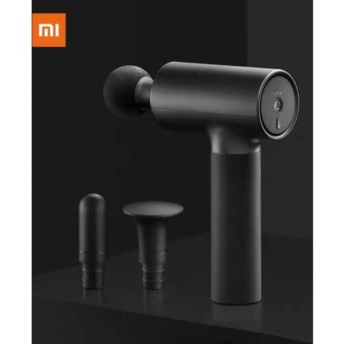 In stock Xiaomi Massage Gun Electric Neck Massager Smart Hit Fascia Gun For Body Massage Relaxation Fitness Muscle Pain Relief