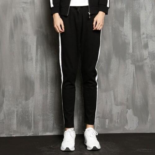 Hot Spring Summer New Mens Clothing Trend Lace Hit Color Feet Pants Harem Pants Men Casual Trousers Large Size 27-44