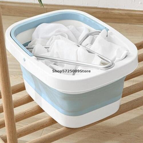 Household Foldable Thermal Insulation Foot Bath Bucket Convenient Deep Leg Bath Bucket Plastic Foot Bath Basin Foot Bath Bucket