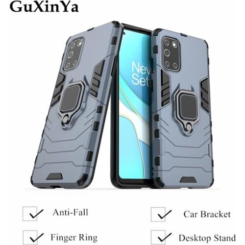 Phone Case For Oneplus 8T Back Bumper Cover For One plus 8T Funda Luxury Armor Magnetic Back Cover For Oneplus 8 8T Pro Bumper