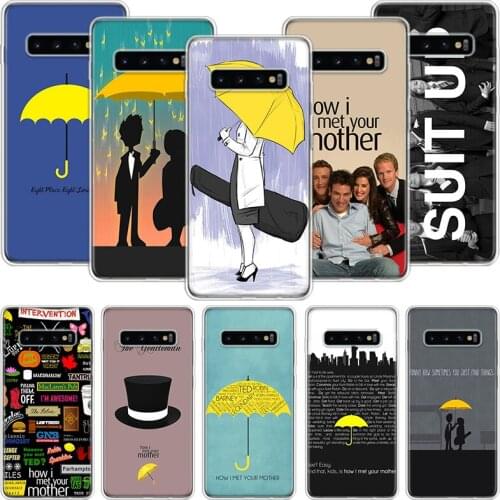How I Met Your Mother Himym Phone Case For Samsung Galaxy S10 S20 S21 S9 S8 S7 Note 10 20 9 8 FE J4 J6 Ultra Plus Lite Pro + Edg