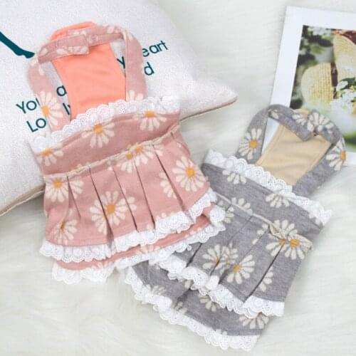 Cat Doggie Puppy Small Dog Dress Summer Pet Skirt Tutu Chihuahua Yorkshire Pomeranian maltese Shih Tzu Costume Dog Clothing XXS