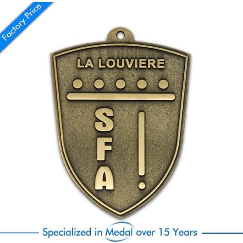 Customized Antique Stamping Souvenir Medal cheap custom old bronze sports medals