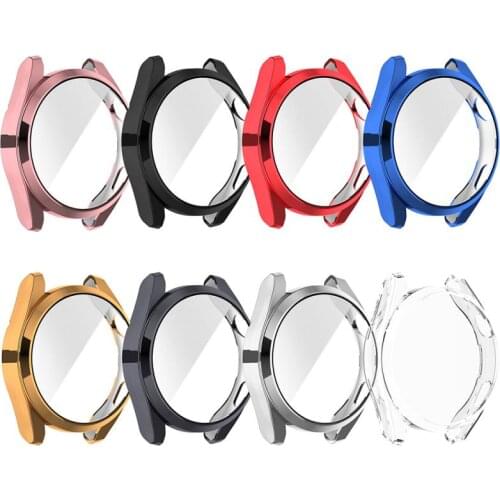 Electroplating TPU Protective Case For Huawei Watch3 Pro Cover Protection Shell For Watch3 Pro Bumper Smart Accessories 2021 New