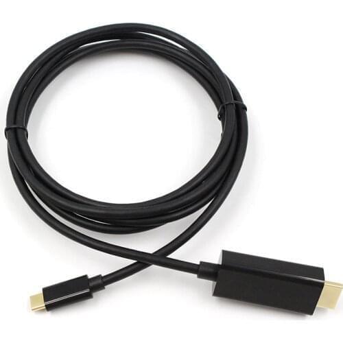 1.8M USB 3.1 USB C to HD Cable Type C to HD Converter 4K 30Hz UHD External Video Cable converter