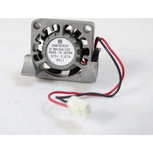 2pcs UDQFB2E02 DC 5V 0.07A 2.5cm 25mm 2515 Aluminum Alloy 25mm Ball Bearing Mini Micro Cooling fan 25X25X15mm