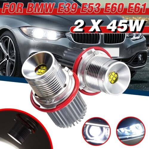 2x Error10w LED Angel Eyes LED Marker Lights Bulbs white/Blue/Red For BMW E39 E53 E60 E61 E63 E64 E65 E66 E87 525i 530i 545i