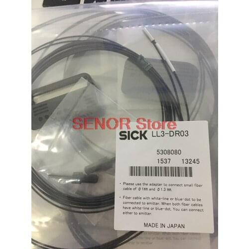 Brand new original fiber optic sensor LL3-DR03 spot authentic