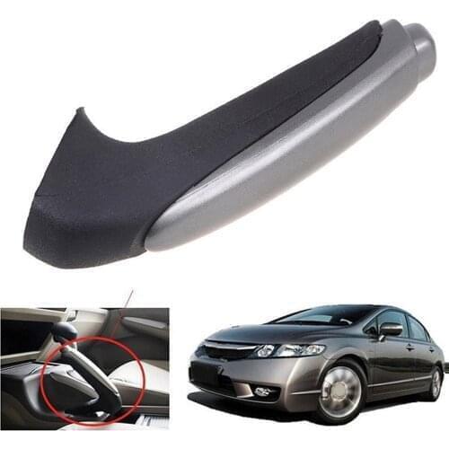 Car Handle Grip Covers Parking Hand Brake Handle Sleeve Protector for Honda Civic 2006-2011 Car Interior Accessories