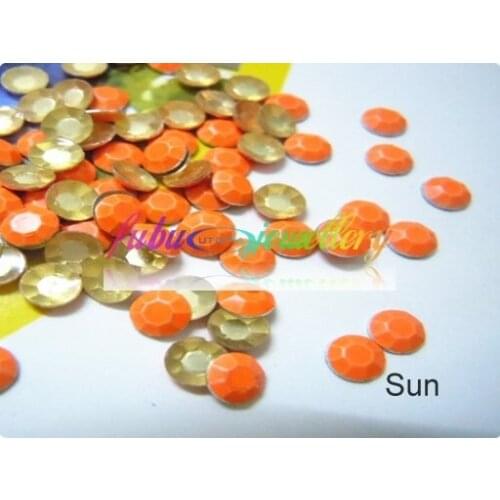 Free Shipping! 7200pcs/Lot, Good Quality Sun ss10 (3MM in Diameter) Hot Fix Rhinestuds