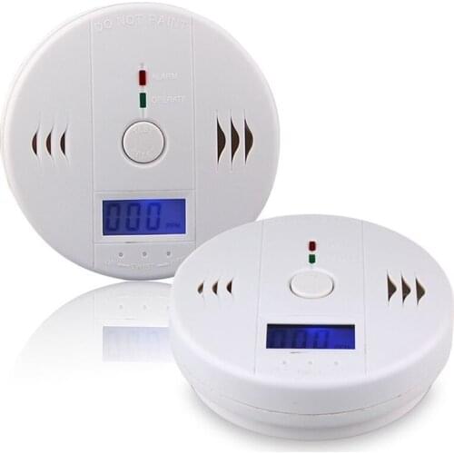 Home Alarm Carbon Monoxide Alarm Sensor LCD Digital Screen Display Independent Co Sensor Carbon Monoxide Detector For Kitchen