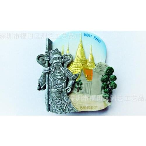 Bangkok, Thailand Features Travel fridge stickers