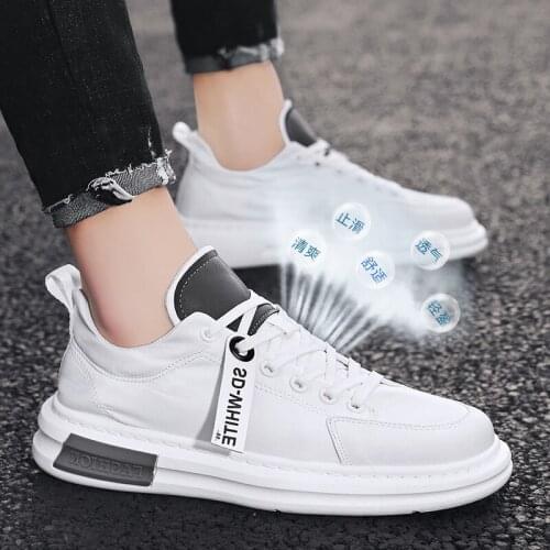 Breathable para sale casuales black Man Sneakers Light leisure hombre 2020 sneakers white informales sapato comfortable summer