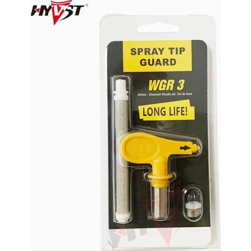 Hyvst Yellow WGR 3 Spray Tip for Airless guns Spray Nozzle 213/513/413/517/315/521/617 Airless Nozzle tip for spray gun