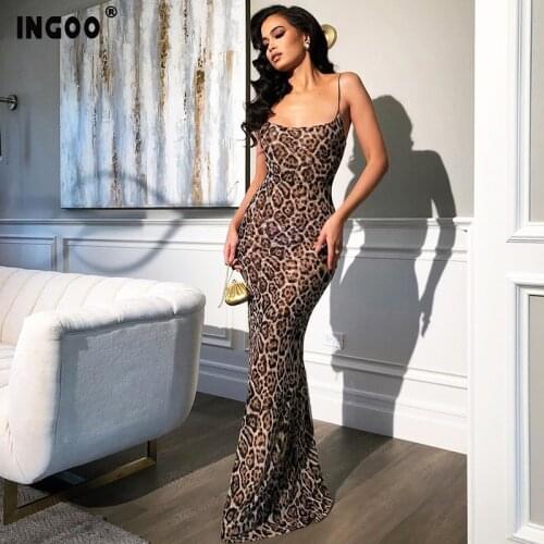INGOO Long Summer Dresses