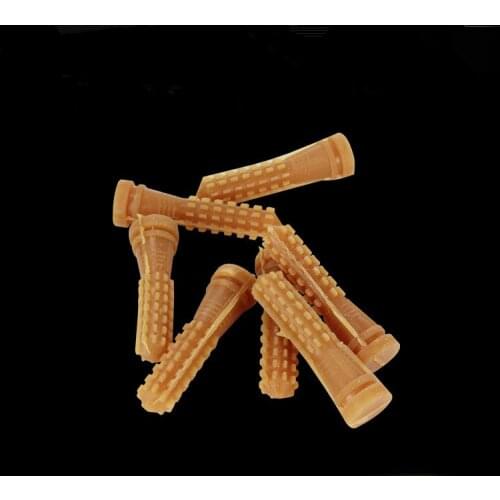 32 pcs Poultry Plucking Fingers Hair Removal Machine Glue Stick 9.5 cm Chicken Plucker Beef tendon material corn rod