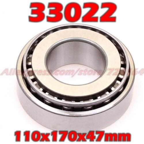 110x170x47 mm Tapered Roller Bearings 33022 3007122E HR33022J 33022JR 33022A E33022J 33022VC12 33022U 33022E 110*170*47
