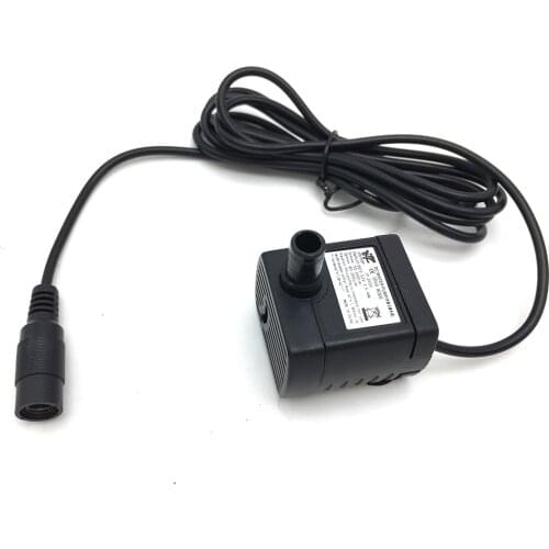 Micro Submersible DC 5~12V Water Pump Max 200L/H Brushless Pump for Aquarium Fish Tank